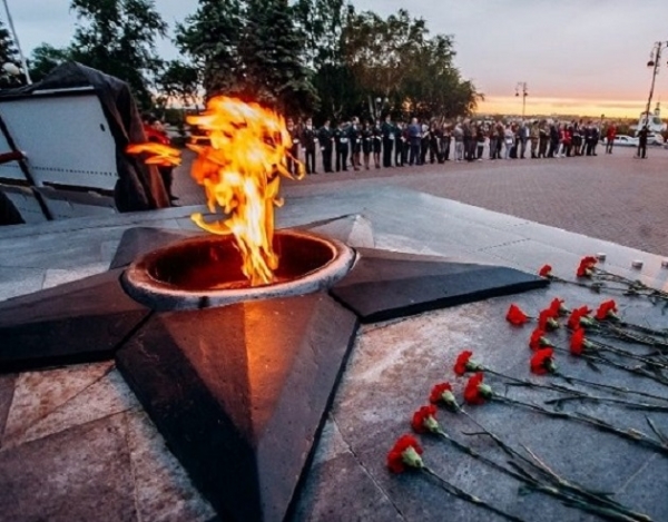 Общероссийская минута молчания 22 июня в День памяти и скорби