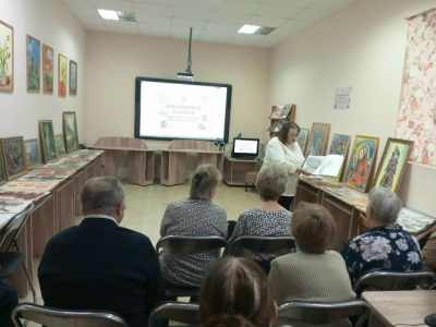 Душа творит и радуется: Встреча с искусством Анны Завриной в библиотеке!